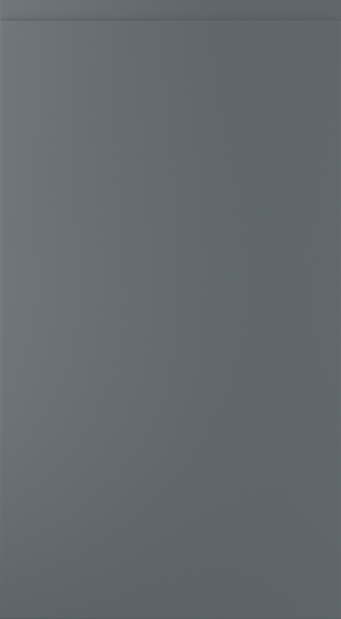 Strada Matte kitchen door in Gunmetal Grey, available from Potters Interiors in Gravesend.