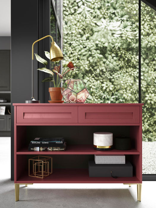 Harborne kitchen in Graphite by Potters Interiors in Gravesend.