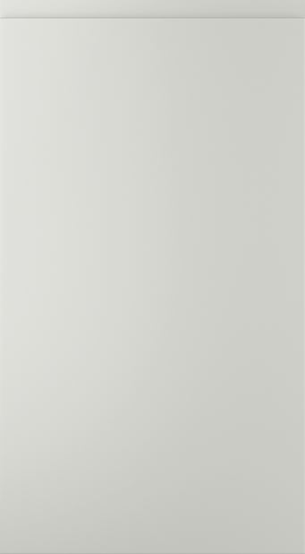 Strada Matte kitchen door in Light Grey, available from Potters Interiors in Gravesend.