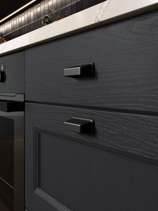 Pembridge kitchen in Indigo by Potters Interiors in Gravesend.
