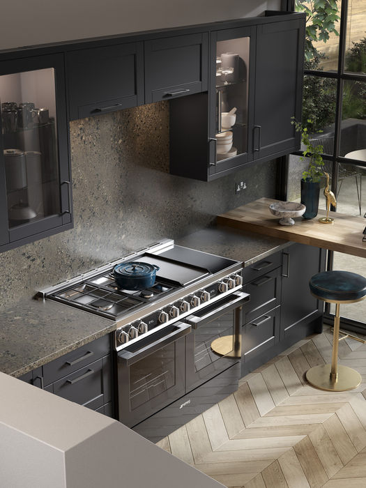 Dawson kitchen in Graphite by Potters Interiors in Gravesend.