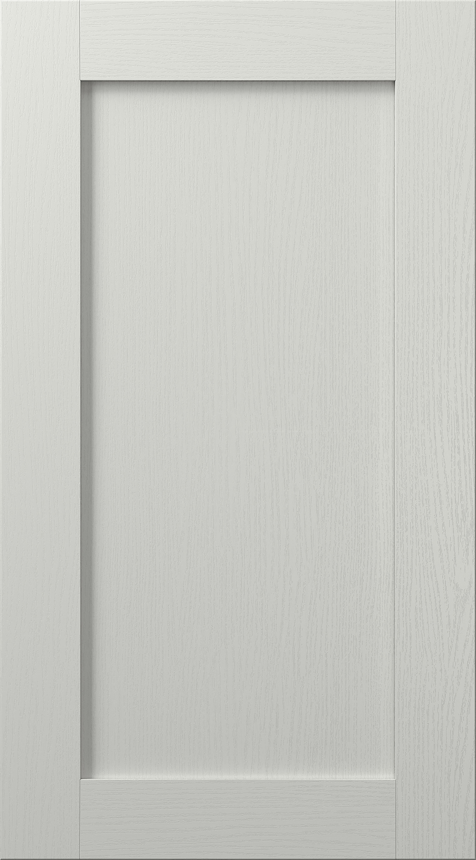 Newcombe kitchen door in Light Grey, available from Potters Interiors in Gravesend.