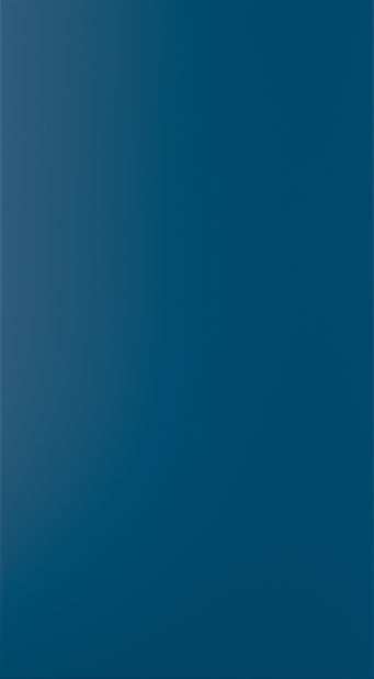 Zola Matte kitchen door in Parisian Blue, available from Potters Interiors in Gravesend.
