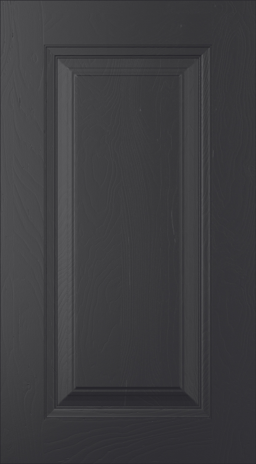 Jefferson kitchen door in Graphite, available from Potters Interiors in Gravesend.