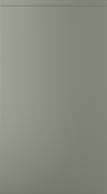 Strada Matte kitchen door in Cardamom, available from Potters Interiors in Gravesend.