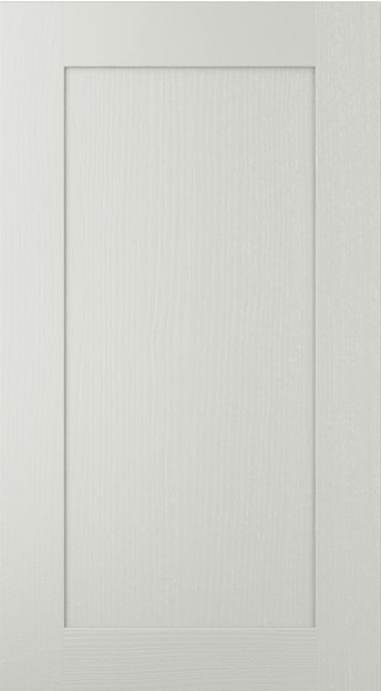 Aldana kitchen door in Light Grey, available from Potters Interiors in Gravesend.