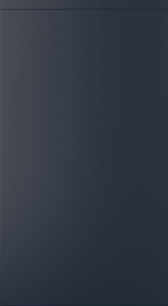 Strada Matte kitchen door in Slate Blue, available from Potters Interiors in Gravesend.