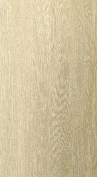 Versa kitchen door in Light Oak, available from Potters Interiors in Gravesend.