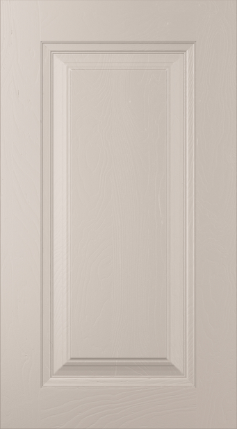 Jefferson kitchen door in Cashmere, available from Potters Interiors in Gravesend.