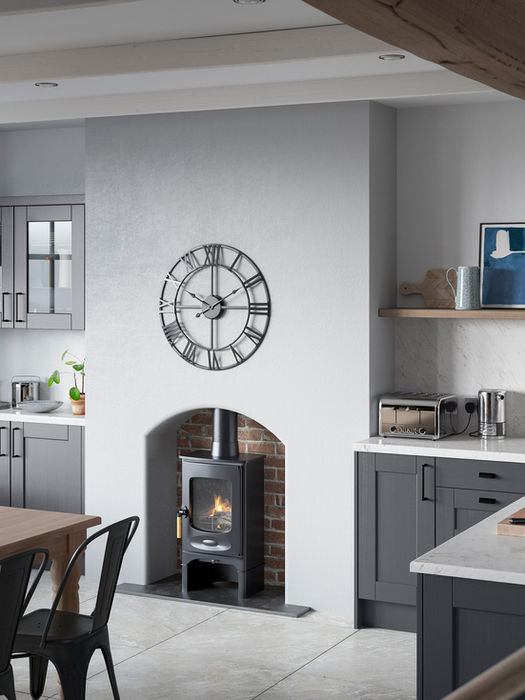 Kensington kitchen in Indigo by Potters Interiors in Gravesend.