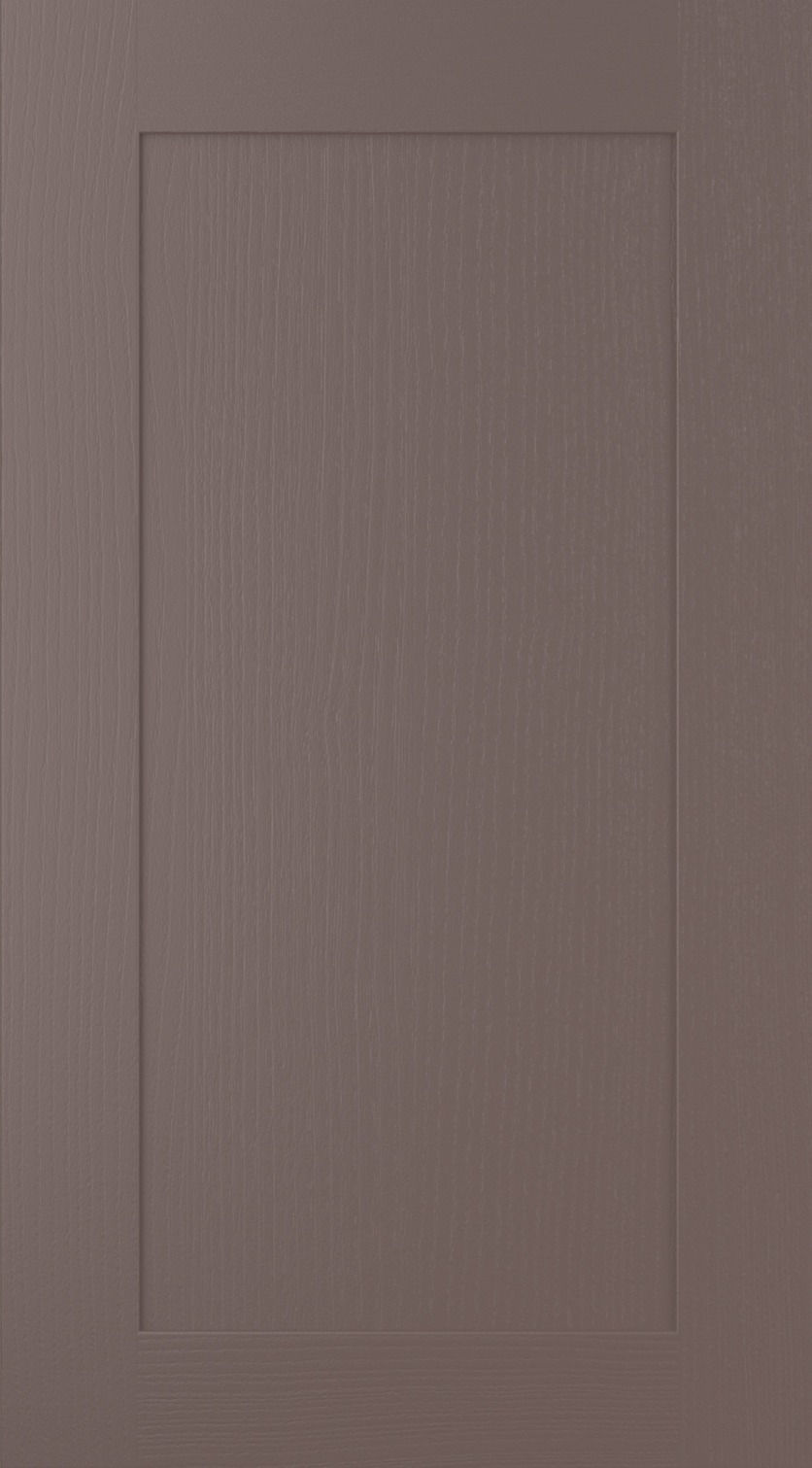 Aldana kitchen door in Lava, available from Potters Interiors in Gravesend.