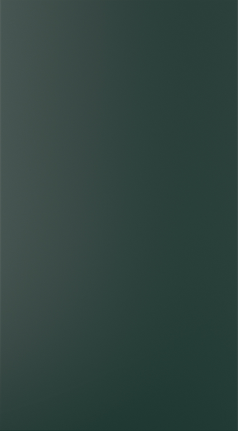 Zola Matte kitchen door in Deep Forest, available from Potters Interiors in Gravesend.