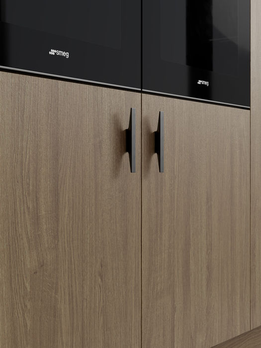 Versa kitchen in Weathered Silver by Potters Interiors in Gravesend.