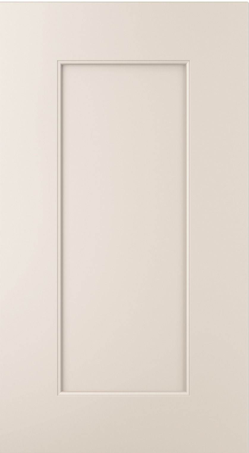 Florence kitchen door in Shell, available from Potters Interiors in Gravesend.