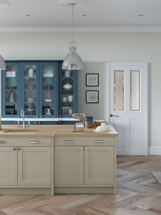 Aldana kitchen in Airforce by Potters Interiors in Gravesend.