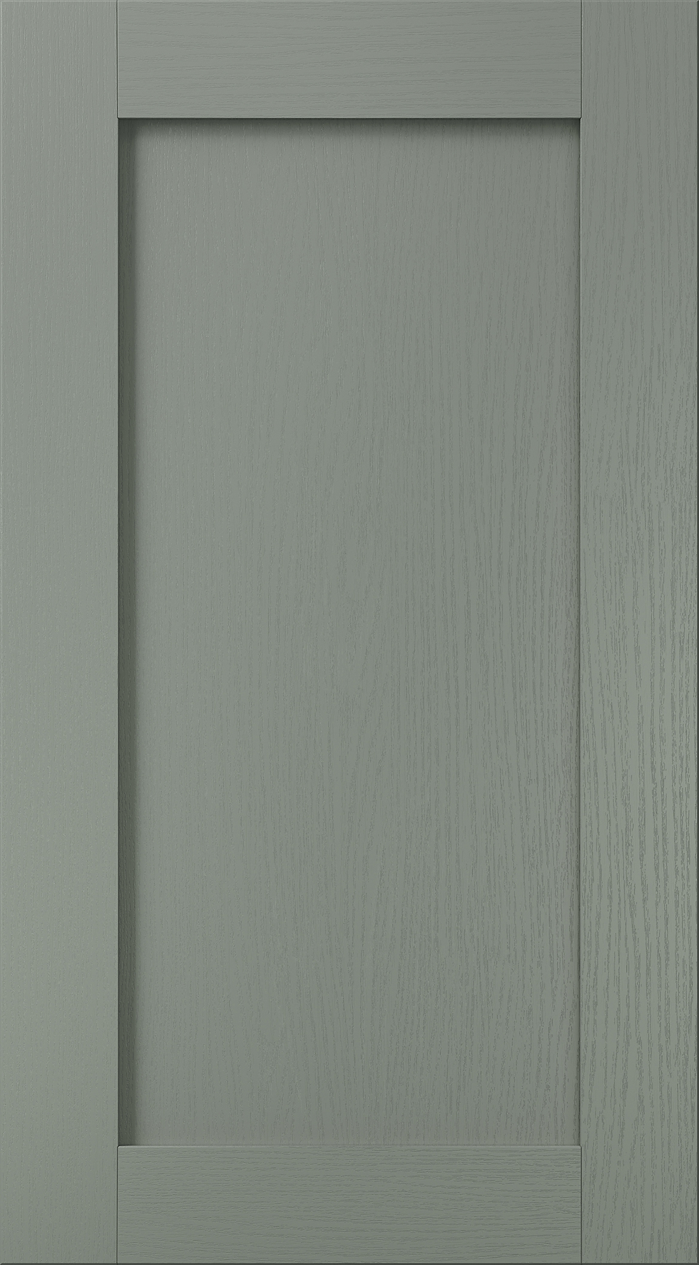 Newcombe kitchen door in Reed Green, available from Potters Interiors in Gravesend.