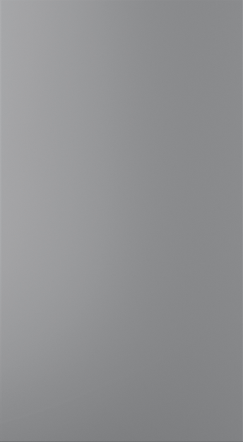 Zola Matte kitchen door in Dust Grey, available from Potters Interiors in Gravesend.