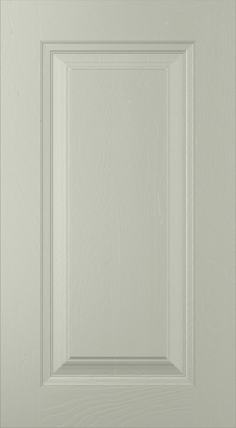 Jefferson kitchen door in Sage Green, available from Potters Interiors in Gravesend.