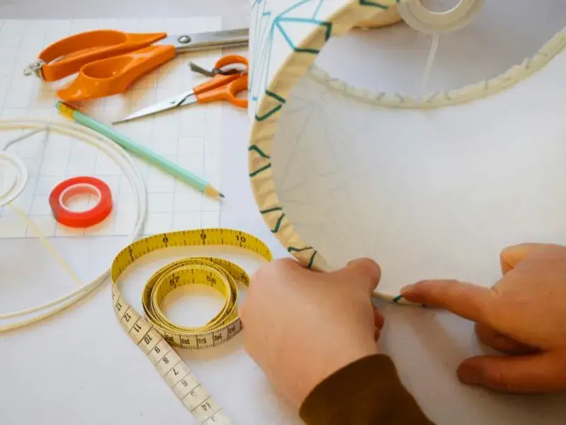Lampshade making workshop @ The Hub
