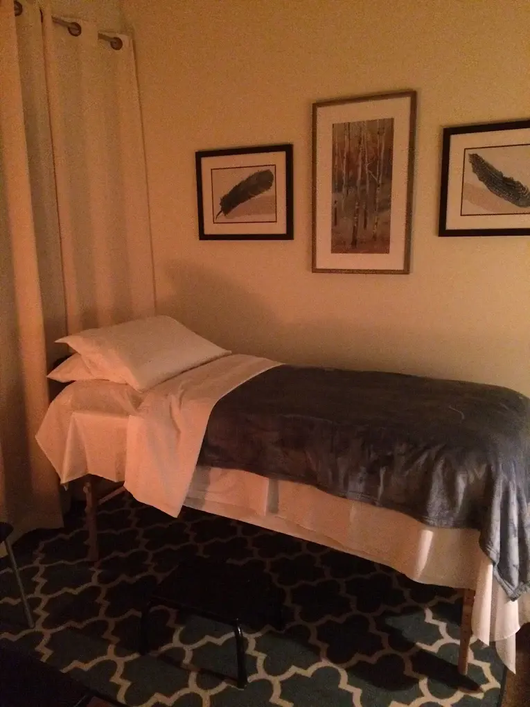"My very first treatment room in Havre de Grace, where this journey began 11 years ago."