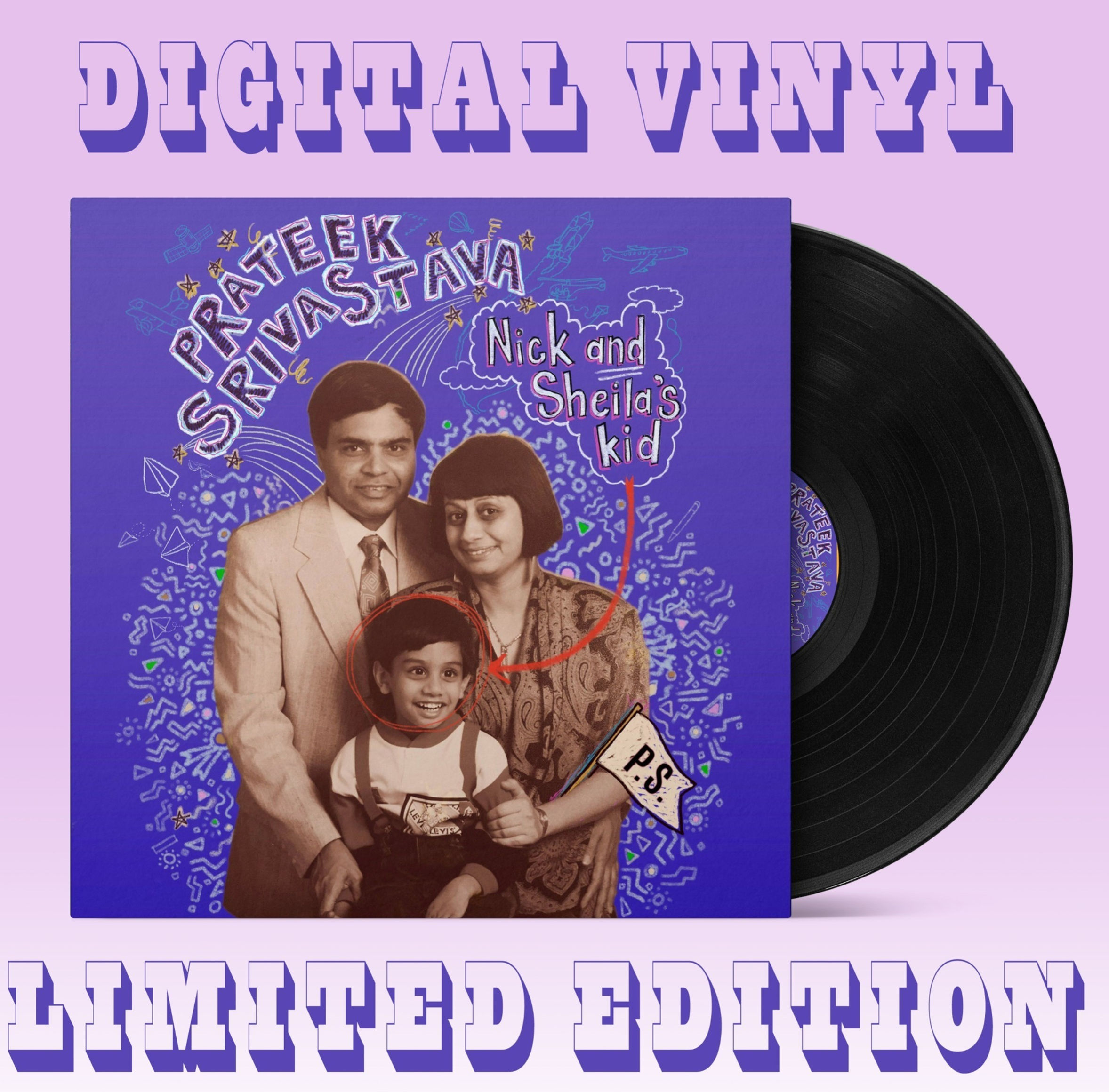 Nick and Sheila's Kid Digital Vinyl Package