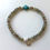 Miniature : Bracelet en Labradorite & Trèfle en Turquoise 