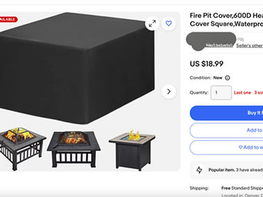 ebay product listing