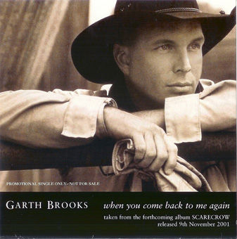 When You Come Back To Me Again CD (2001, Ireland)