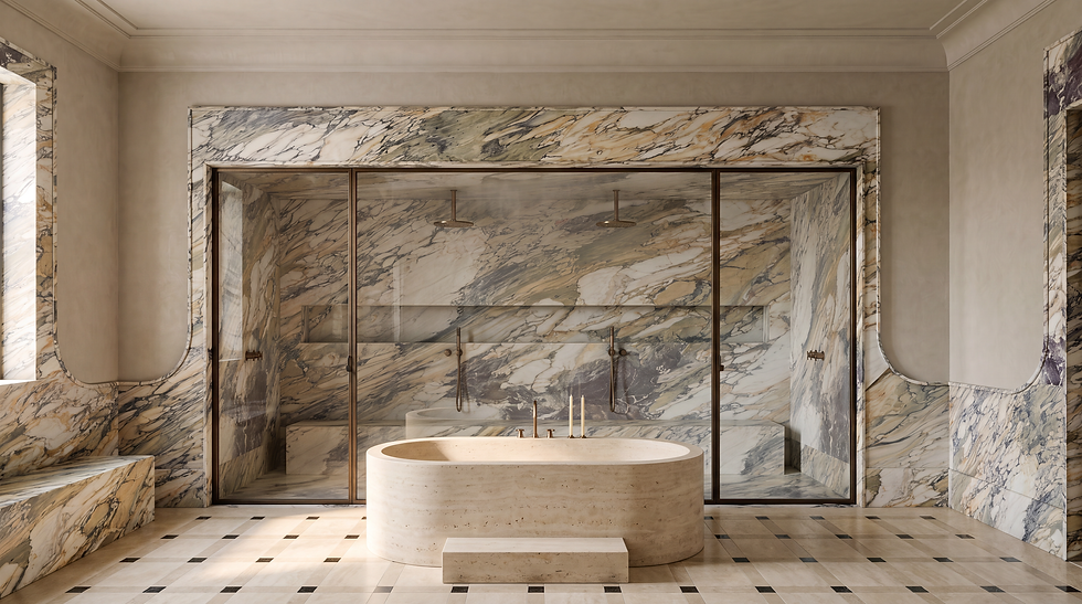Studio Serras Can Mola Master Bathroom