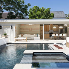 An Uptown Pool House 