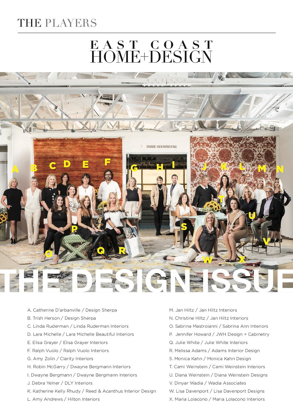 Reed & Acanthus Interior Design in East Coast Home + Design Magazine