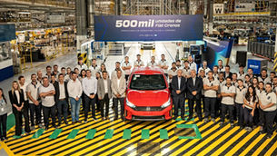 Stellantis celebra los 500.000 Fiat Cronos producidos en Córdoba, Argentina