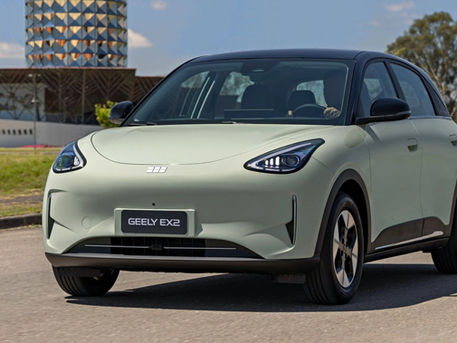 Cosas de gente grande: Geely EX2 eléctrico desembarca en Brasil junto a la alianza con Renault