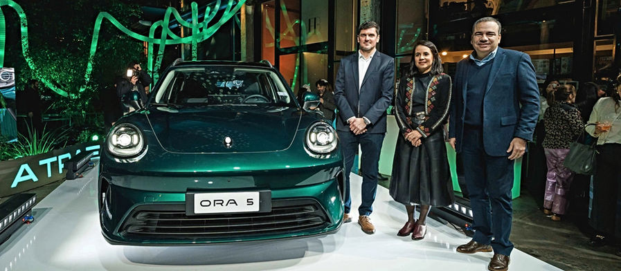 GWM Uruguay presentó el ORA 5, nuevo SUV eléctrico familiar premiado por su diseño