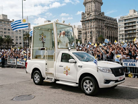 Industria nacional al servicio del Vaticano: así será el primer papamóvil fabricado en Uruguay