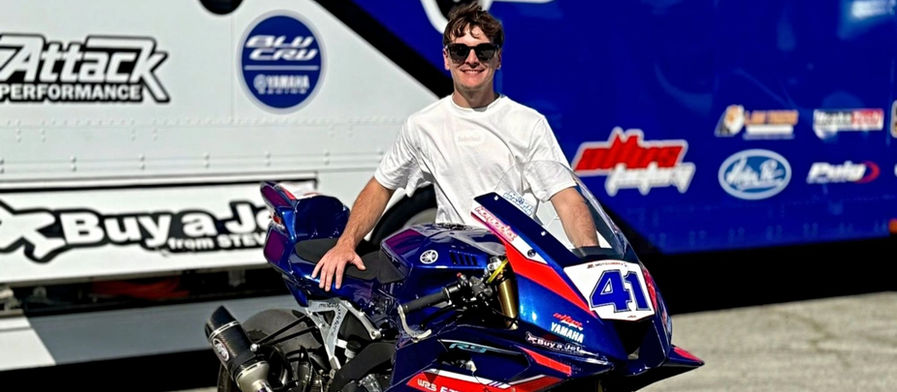 Uruguayo “Maxi” Gerardo y el sueño cumplido de correr temporada completa en el Motoamerica