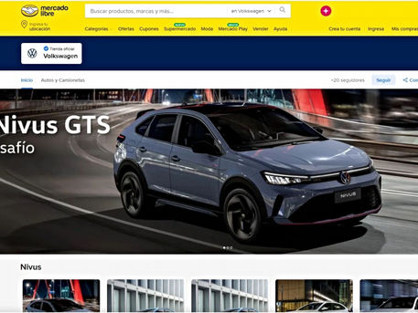 Volkswagen Uruguay lanza su Tienda Oficial en Mercado Libre con el Nuevo Nivus GTS