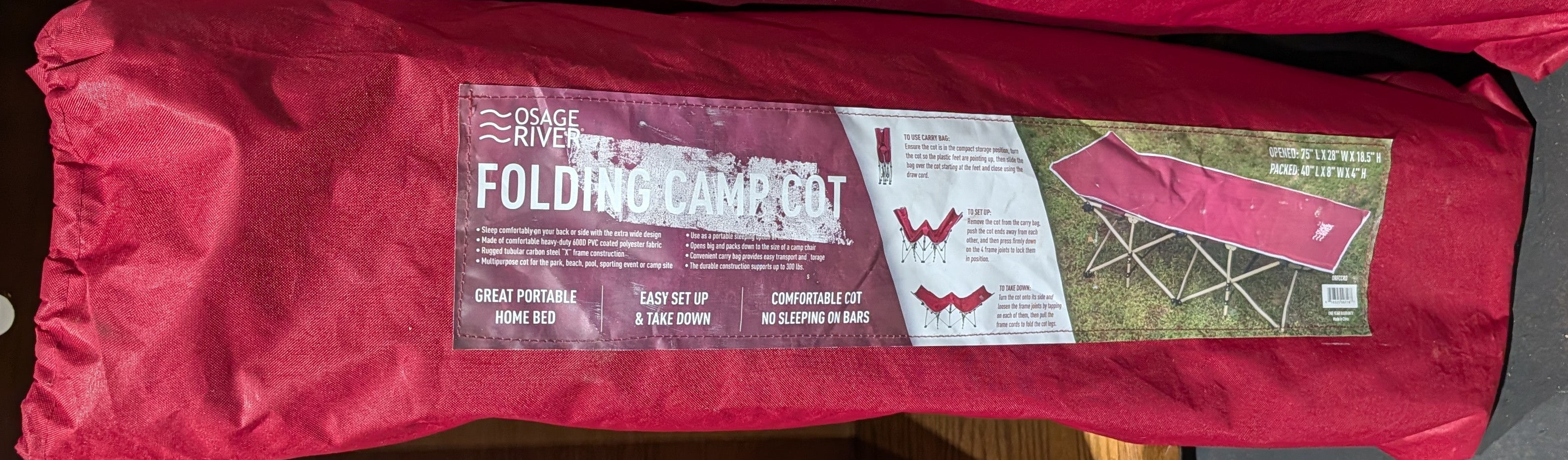 ST-CJP - Folding Camp Cot