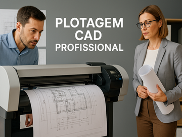 O que é plotagem CAD e por que é essencial para projetos de engenharia e arquitetura