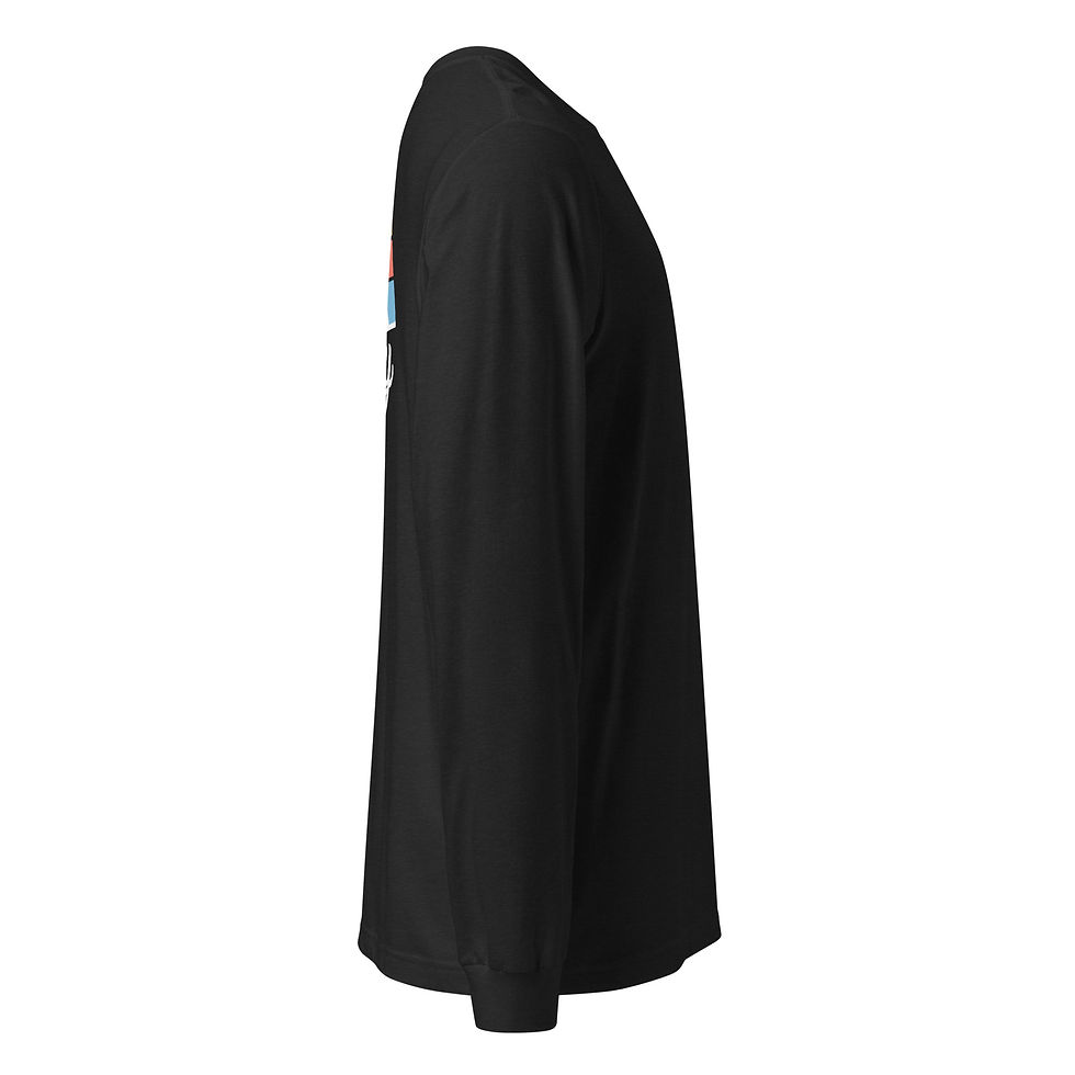 Thumbnail: LJMJ White Logo (front and back) Unisex Long Sleeve Tee