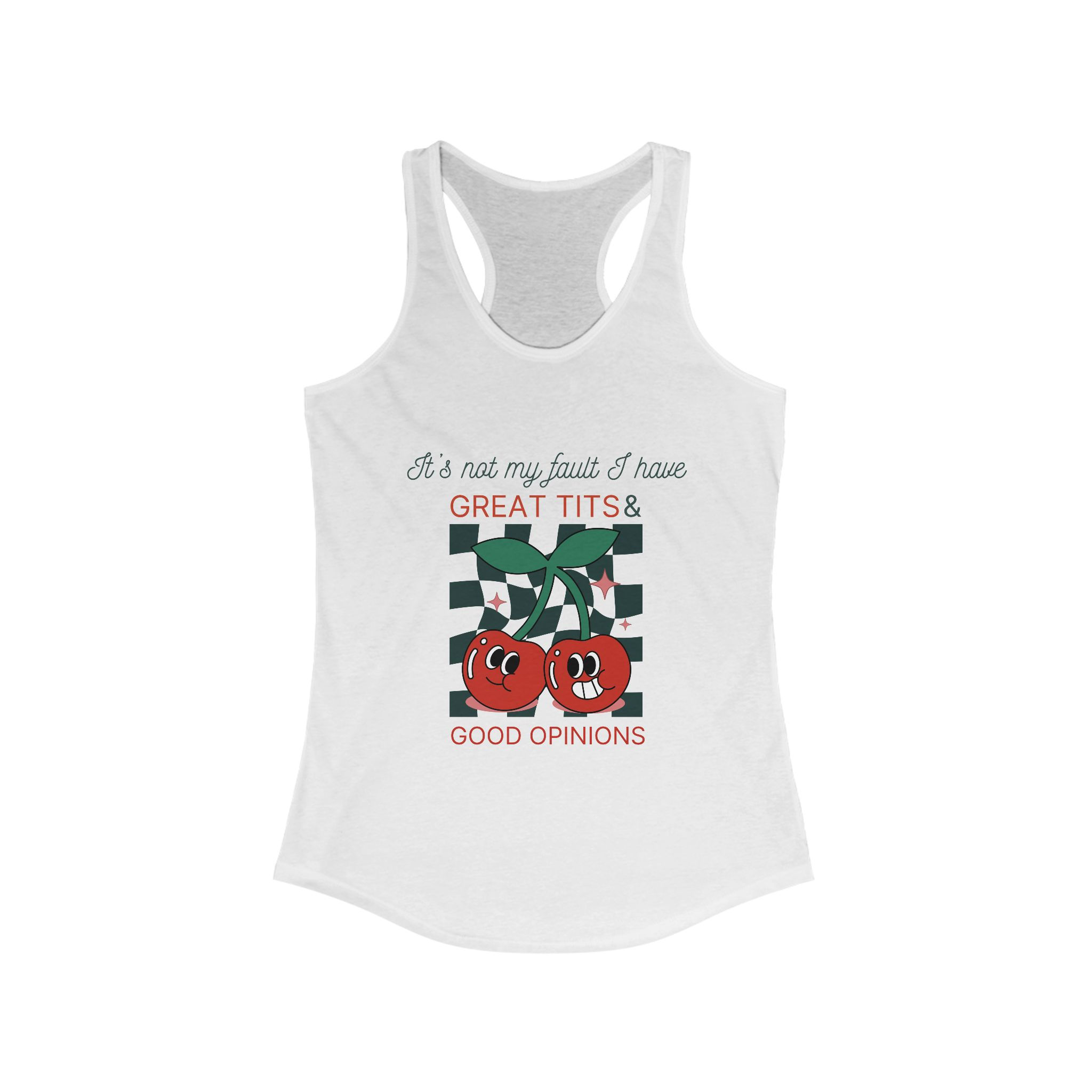 Good Opinions Racerback Tank
