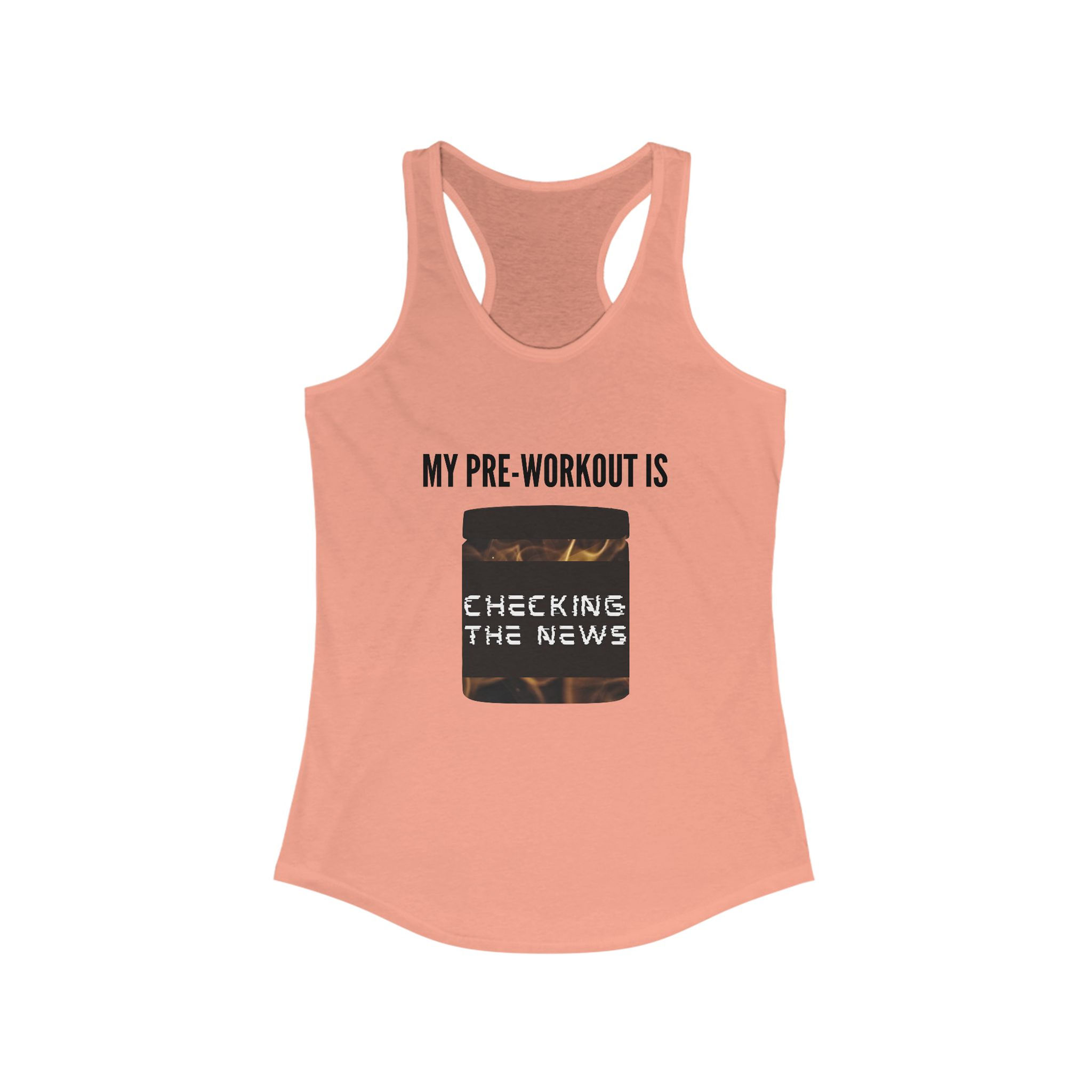 The News Women's Racerback Tank