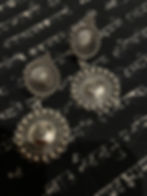 Oxidised earrings