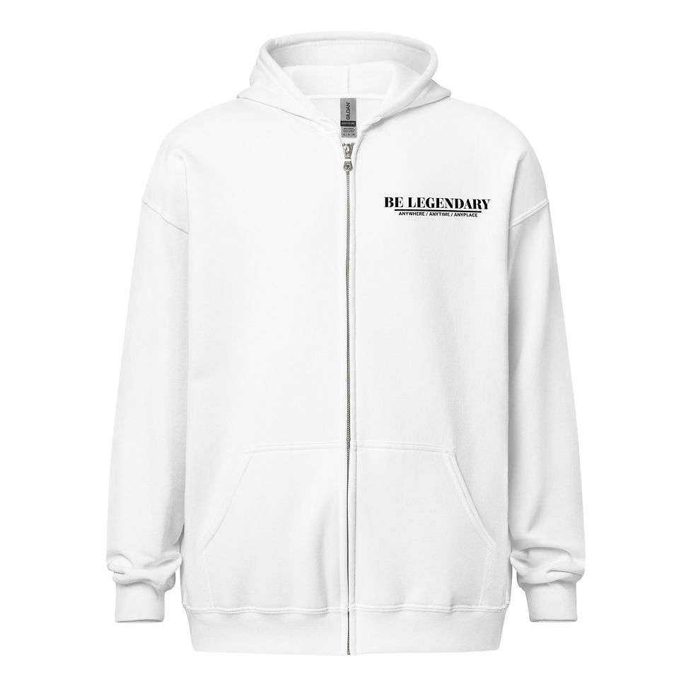 Thumbnail: FREE SMOKE ACADEMY Unisex heavy blend zip hoodie