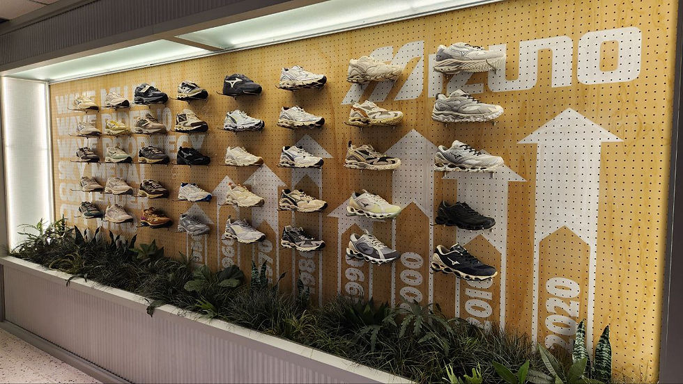 shoes display