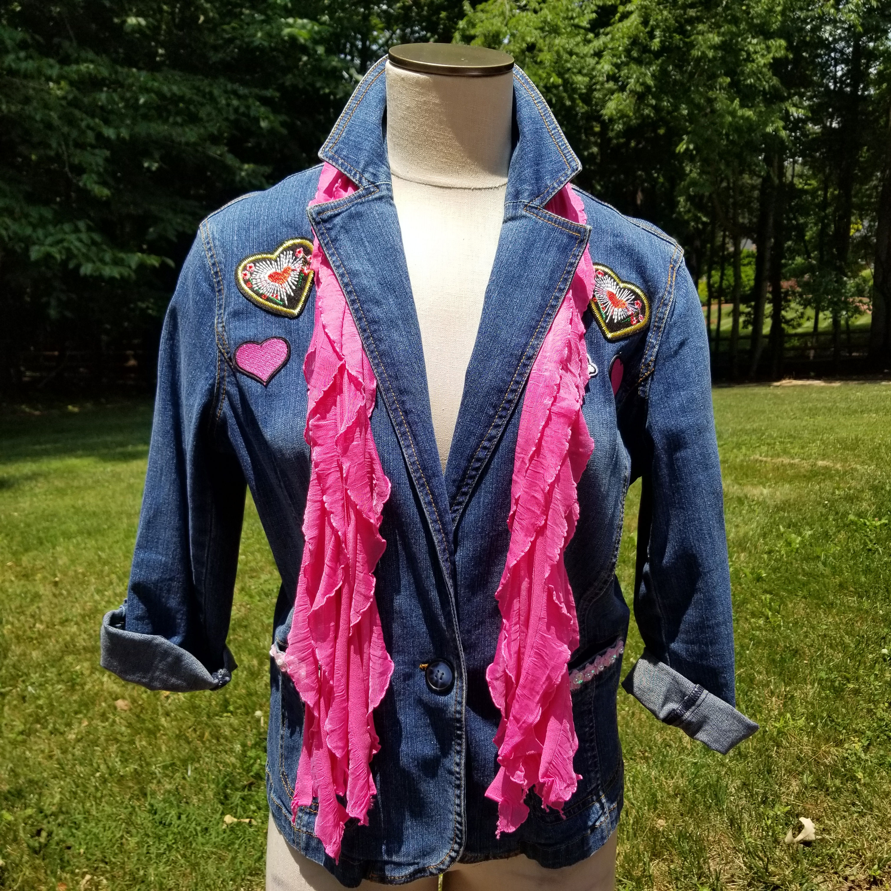 Bubblegum Pink Flutter Scarf
