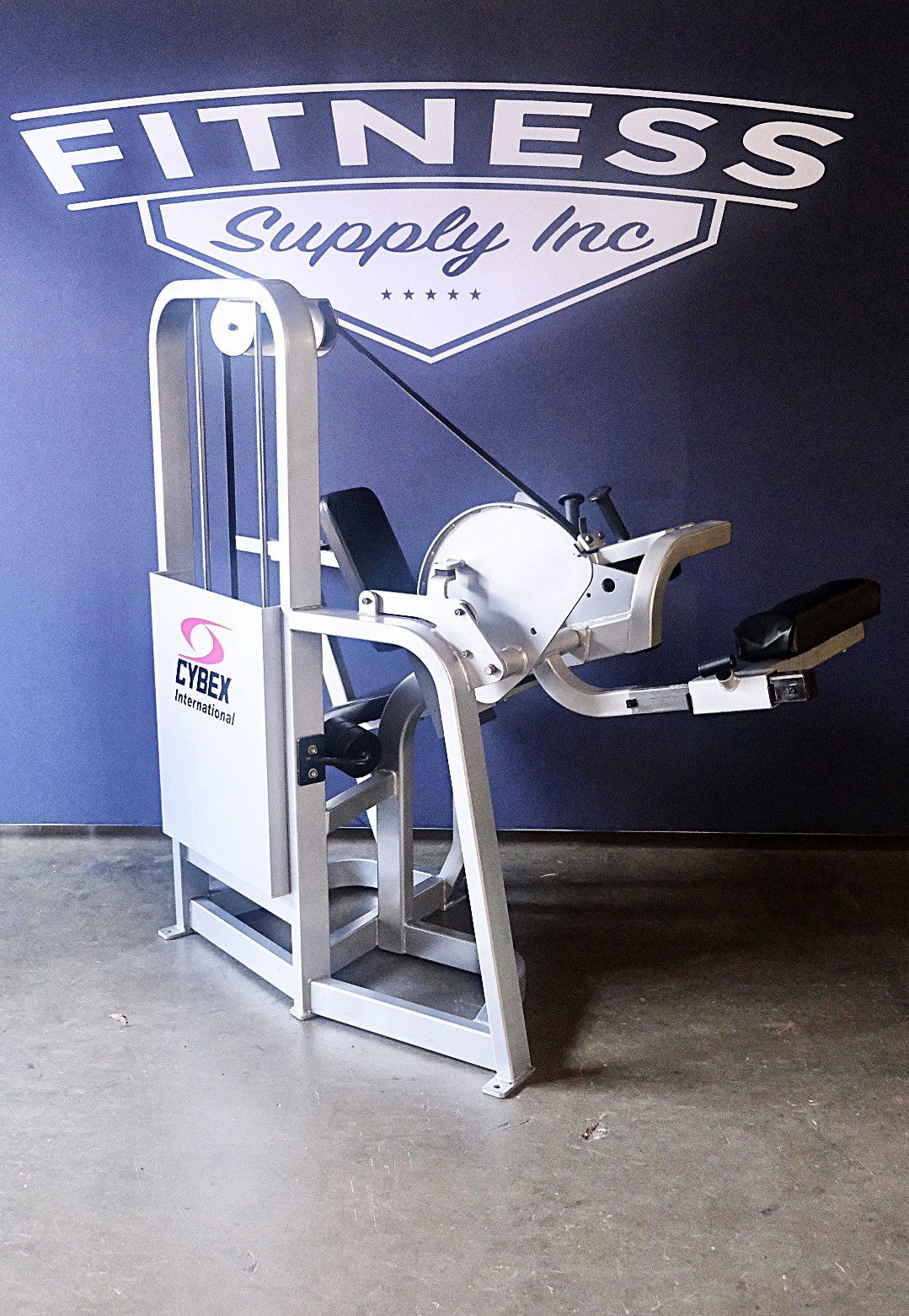 Cybex Seated Leg Curl *Silver Frame*