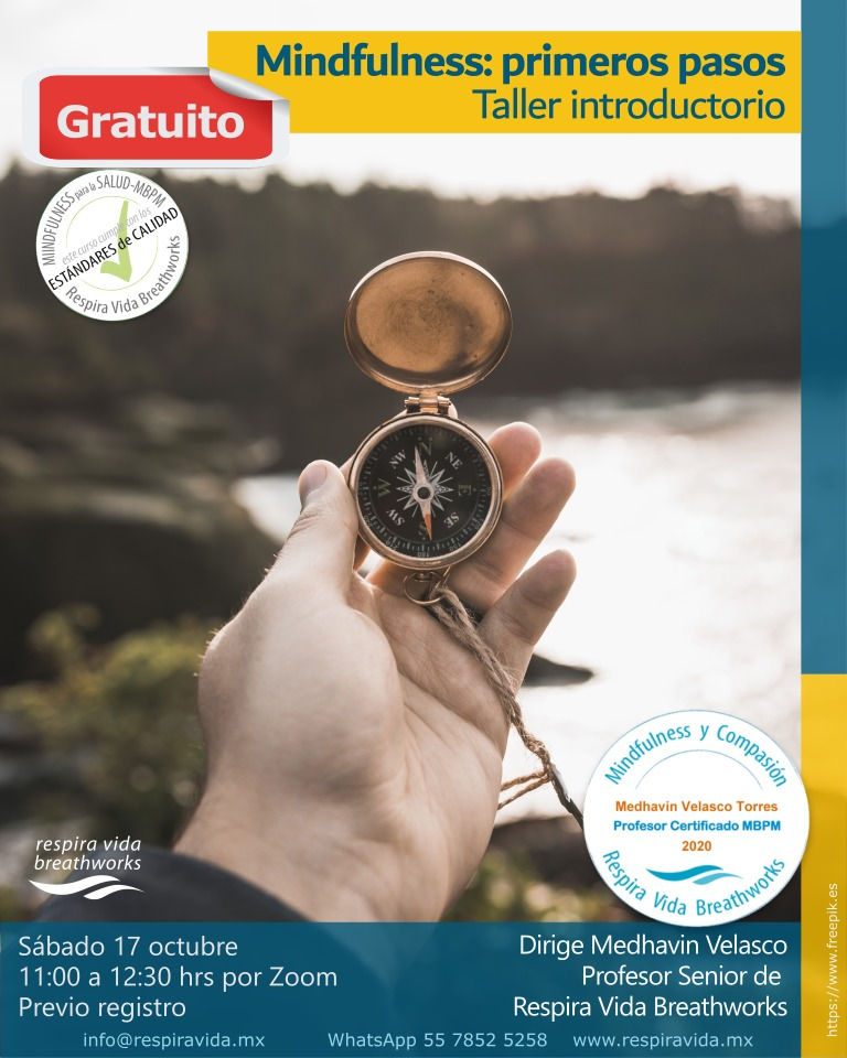 Mindfulness... primeros pasos 🔹 Taller introductorio