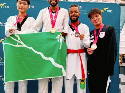 Atleta belo-jardinense Hiury Martins conquista dois ouros internacionais e entra no Top 10 do ranking mundial de Parataekwondo
