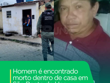 Zezinho, como era conhecido, trabalhava como mecânico e tratorista; corpo foi levado ao IML para exames.